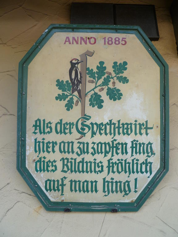 Gasthaus Zum Specht Hoesbach Luaran gambar